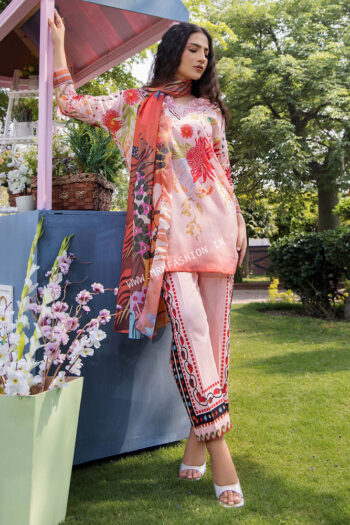 ZA Prints Lawn 2025 | D - 2038