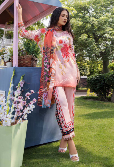 ZA Prints Lawn 2025 | D - 2038