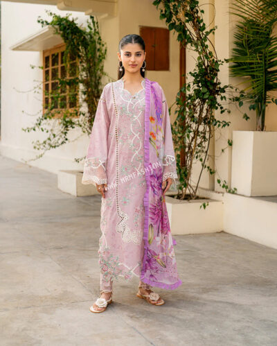 Aashiyana Luxury Lawn By Roheenaz ' 25 | Ameema