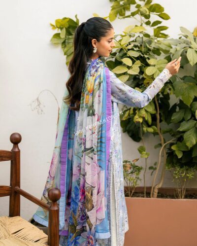 Aashiyana Luxury Lawn By Roheenaz ' 25 | Areesha - Image 2