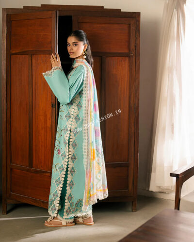 Aashiyana Luxury Lawn By Roheenaz ' 25 | Dania - Image 2