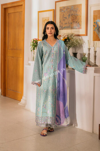 Aashiyana Luxury Lawn By Roheenaz ' 25 | Minal