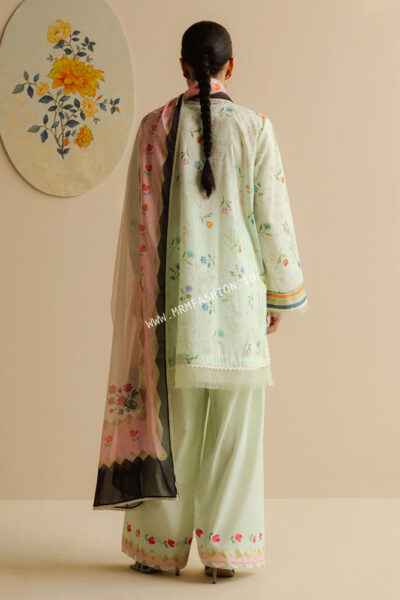 Coco Prints Lawn Volume 2 By Zara Shahjahan 2025 | D-09A - Image 2