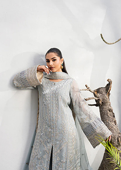 Tarz Luxury Formals Semi Stitched By Freesia Premium 2025 - Original