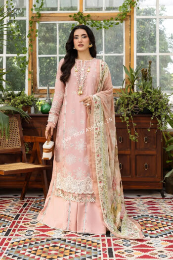 Elaf E.Craft Chikankari Lawn ' 25 | EEC - 01A