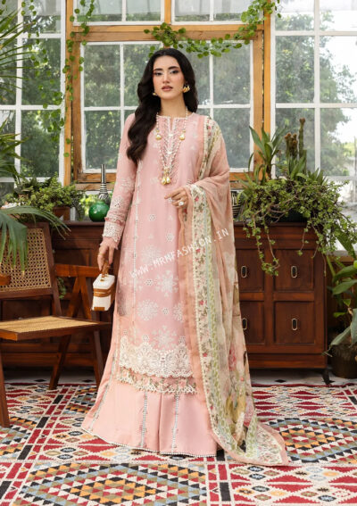 Elaf E.Craft Chikankari Lawn ' 25 | EEC - 01A
