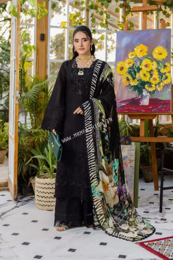 Elaf E.Craft Chikankari Lawn ' 25 | EEC - 02A