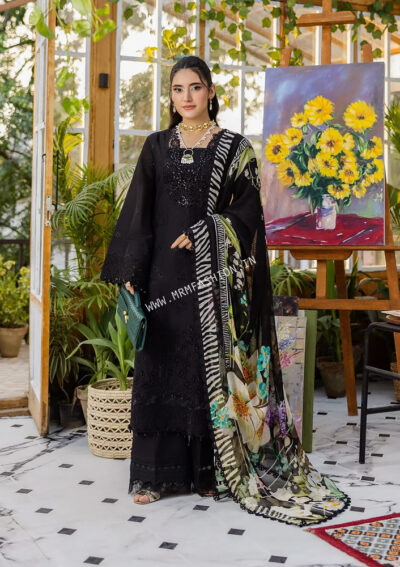 Elaf E.Craft Chikankari Lawn ' 25 | EEC - 02A