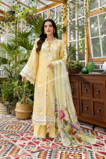 Elaf E.Craft Chikankari Lawn ' 25 | EEC - 02B