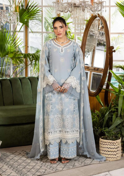 Elaf E.Craft Chikankari Lawn ' 25 | EEC - 03B