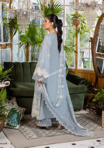 Elaf E.Craft Chikankari Lawn ' 25 | EEC - 03B - Image 2