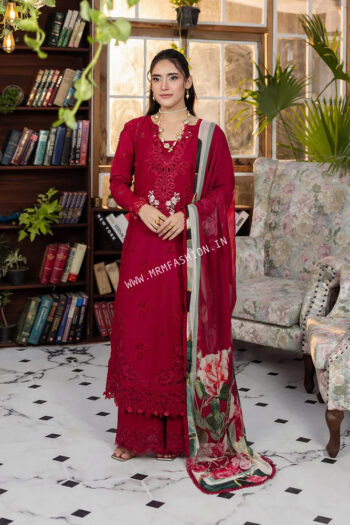 Elaf E.Craft Chikankari Lawn ' 25 | EEC - 04A