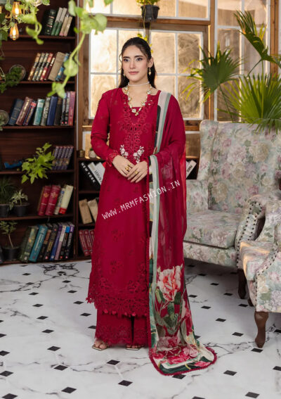 Elaf E.Craft Chikankari Lawn ' 25 | EEC - 04A