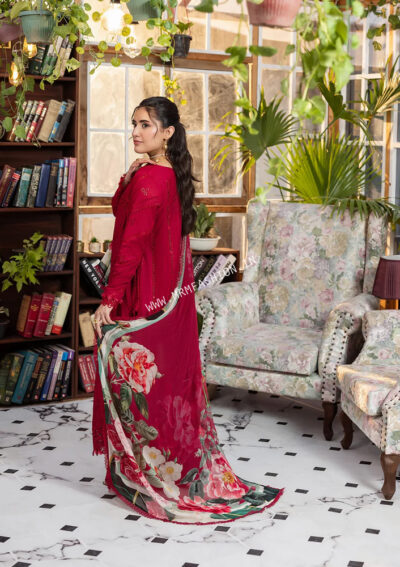 Elaf E.Craft Chikankari Lawn ' 25 | EEC - 04A - Image 2
