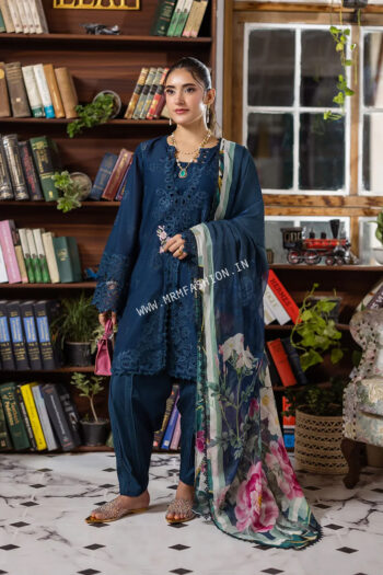 Elaf E.Craft Chikankari Lawn ' 25 | EEC - 04B