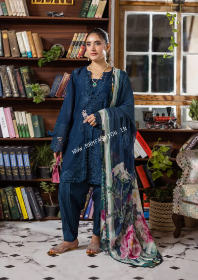 Elaf E.Craft Chikankari Lawn ' 25 | EEC - 04B