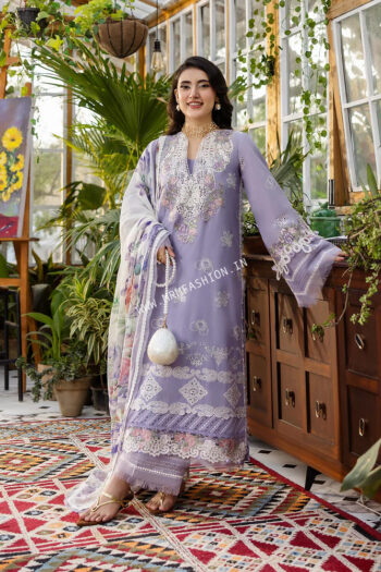 Elaf E.Craft Chikankari Lawn ' 25 | EEC - 05A
