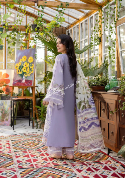 Elaf E.Craft Chikankari Lawn ' 25 | EEC - 05A - Image 2