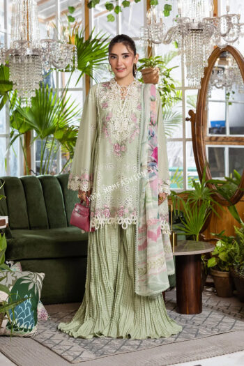 Elaf E.Craft Chikankari Lawn ' 25 | EEC - 05B