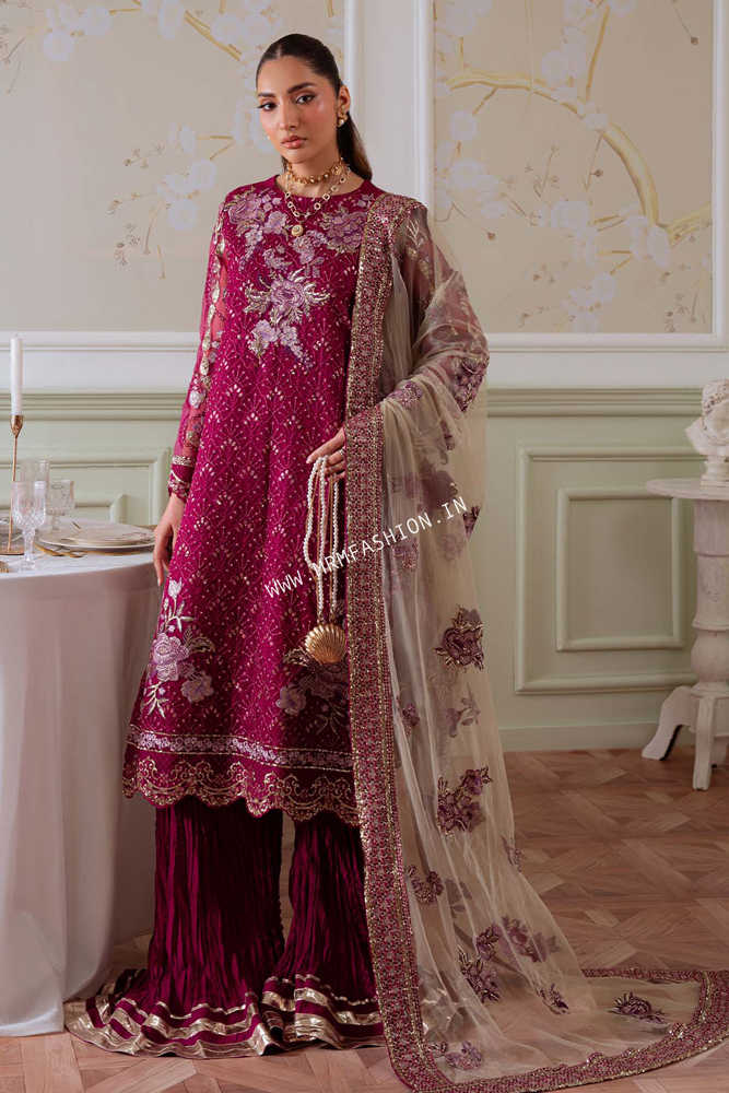 Elanora Embroidered Chiffon By Nureh Vol-4 2025 | NEL - 78