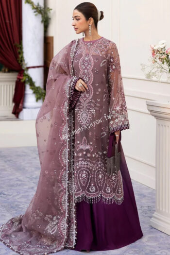 Siraa Luxury Festive Formals By Sadaf Fawad Khan ' 25 | Wistful Mauve