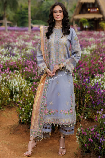 Charizma Zouq Eid Edit Premium Lawn Volume 1 ' 26 | CZ5-05