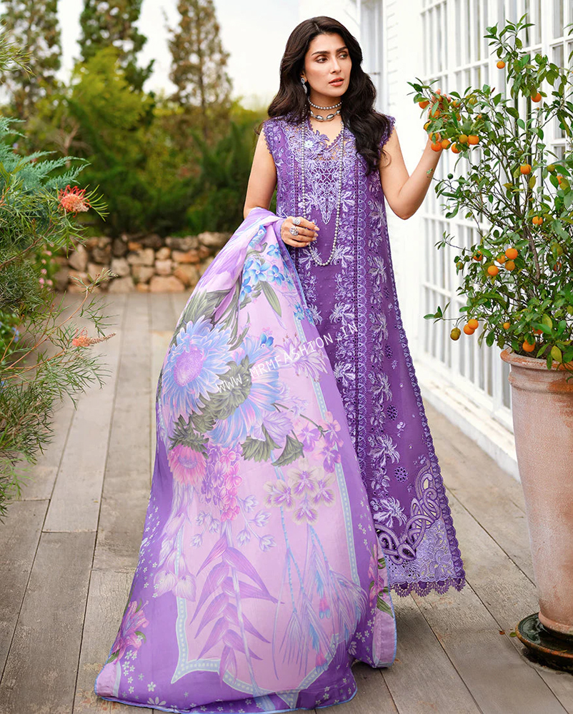 Amoi Luxury Lawn By Mushq ' 26 | Lovers Lane