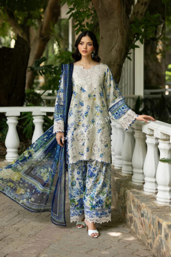 Elaf Signature Print Lawn Volume 2 ' 26 | ESG - 08B
