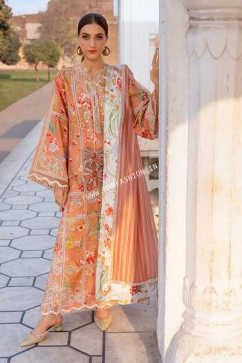 Flow Luxury Lawn By Crimson ' 26 | D-02A