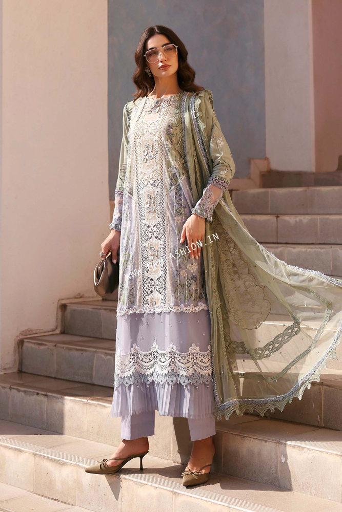 Maria B Luxury Lawn 2026 | D-2606B