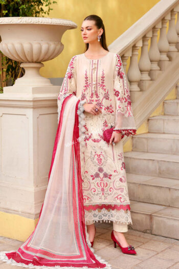 Maria B Luxury Lawn 2026 | D-2609A