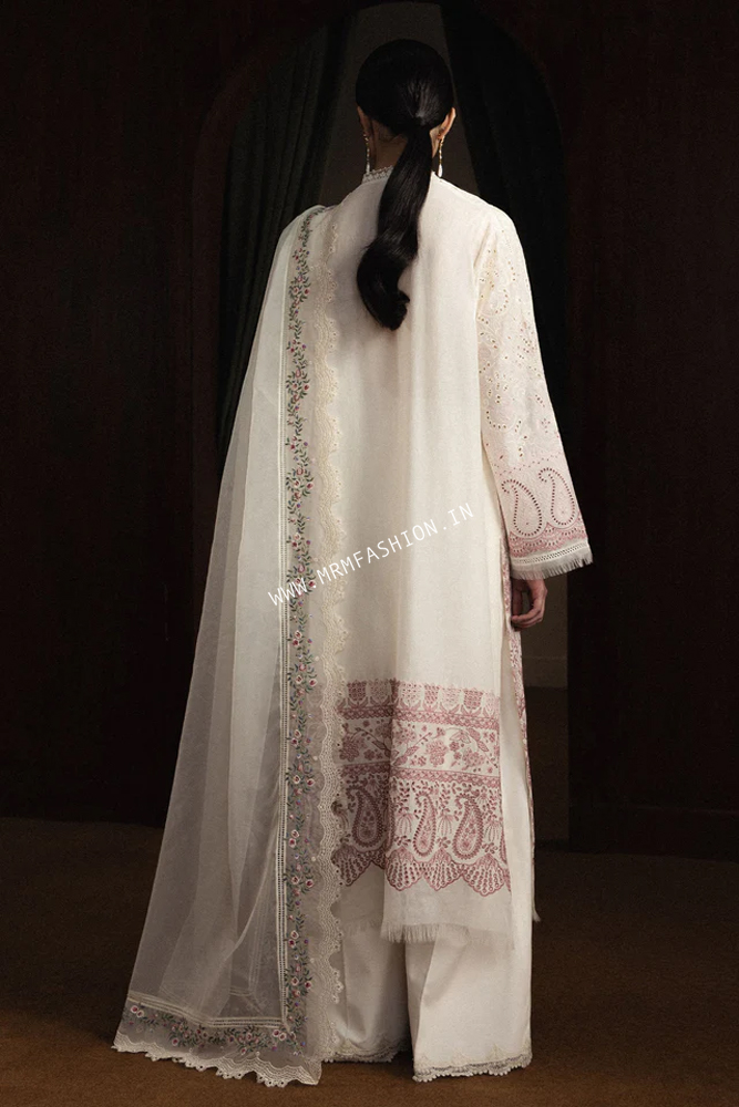 Satori Luxury Lawn By Zara Shahjahan ' 26 | Hoshimi-D12 - Image 2