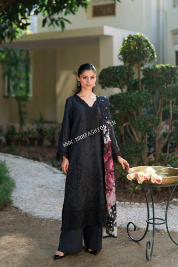 Summer Lines Printkari Lawn By Neeshay ' 26 | Sable