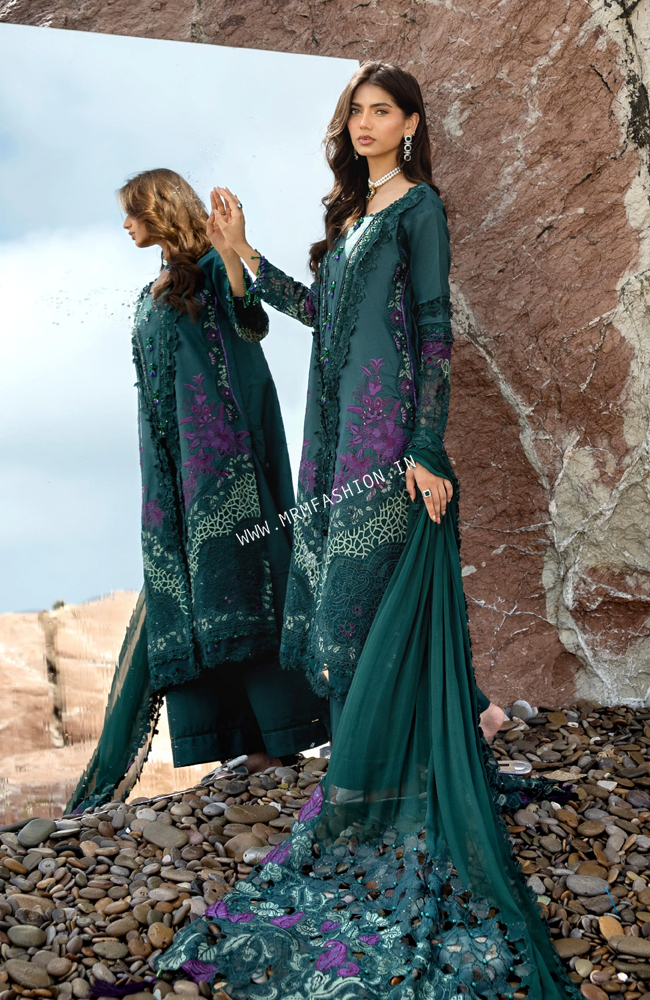 Mahiymaan Luxury Lawn By Al-Zohaib ' 26 | MLL-26-09 - Image 2