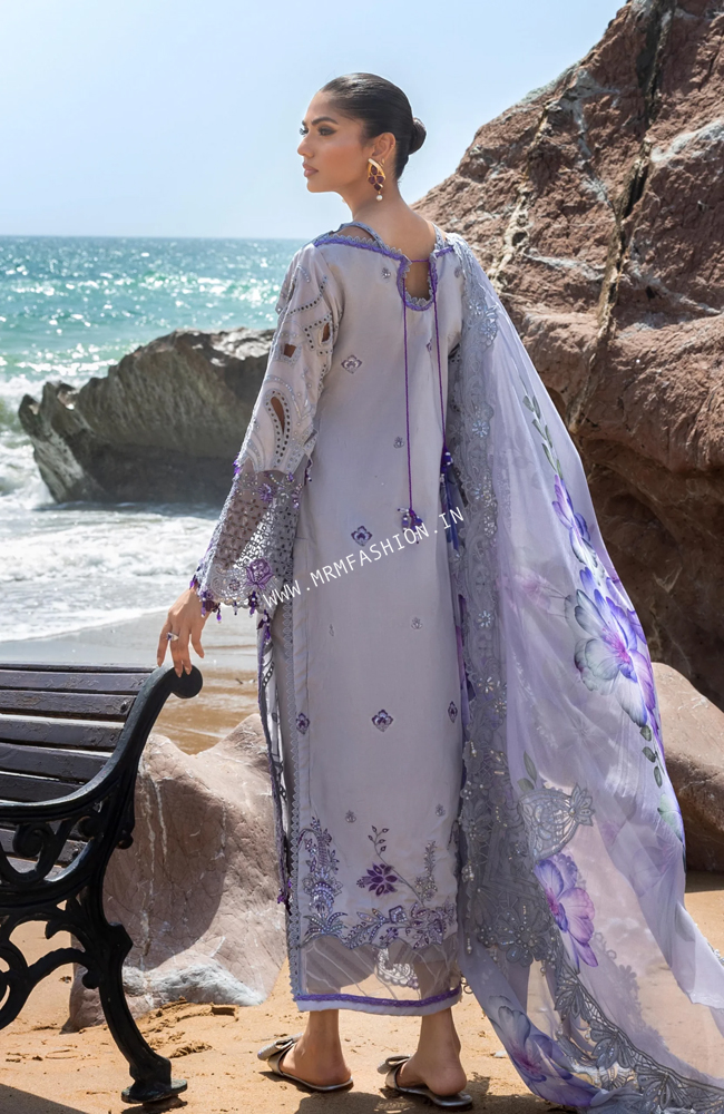 Mahiymaan Luxury Lawn By Al-Zohaib ' 26 | MLL-26-11 - Image 2