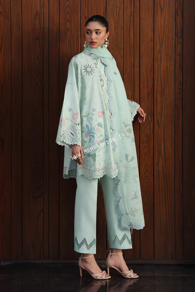 Qalamkar Qline Lawn Drop II 2026 | QKL-07 - Image 2