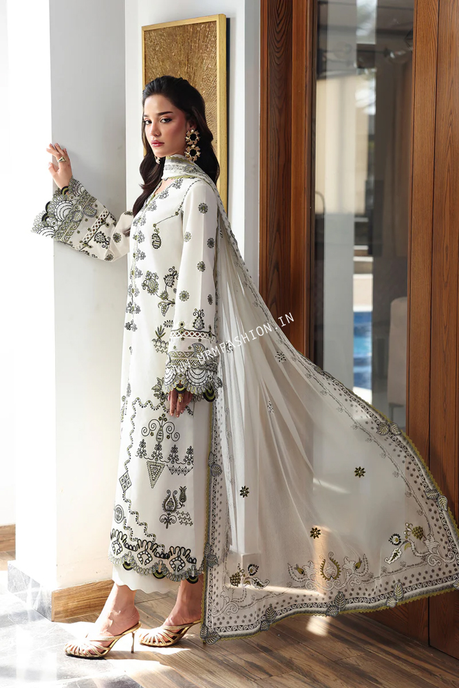 Qalamkar Qline Lawn Drop II 2026 | QKL-13 - Image 2