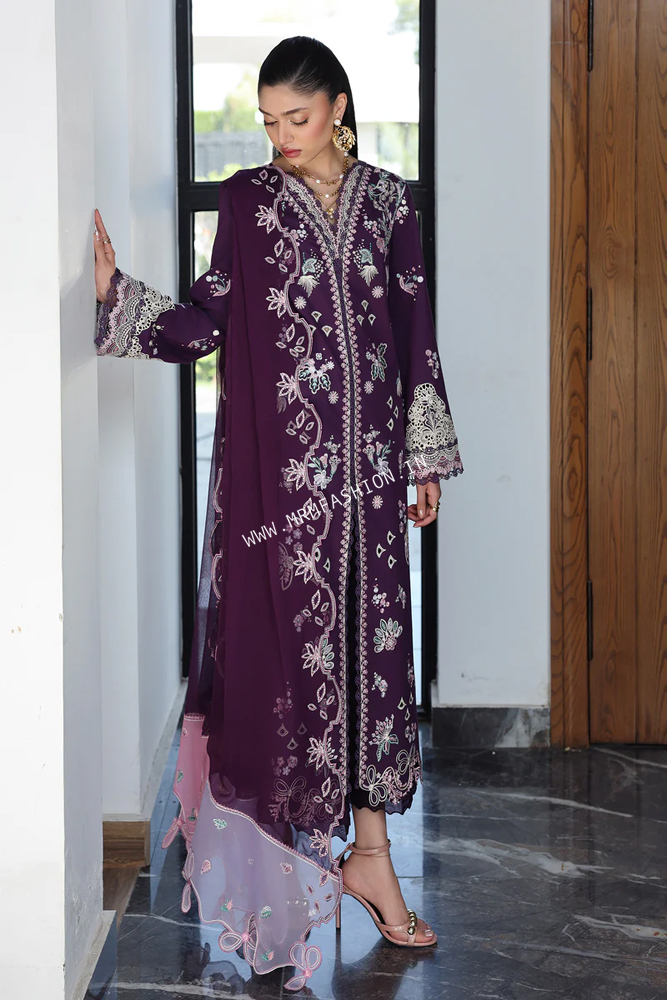 Qalamkar Qline Lawn Drop II 2026 | QKL-14 - Image 2