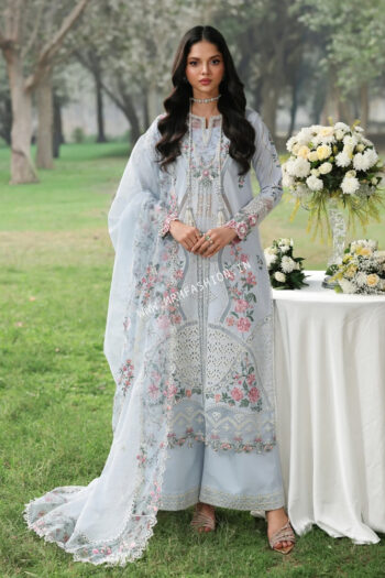Tales Of Petals Luxury Lawn By Sardinia ' 26 | Morning Sky