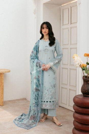 Zync Embroidered Lawn By Florent ' 26 | FZ-04B