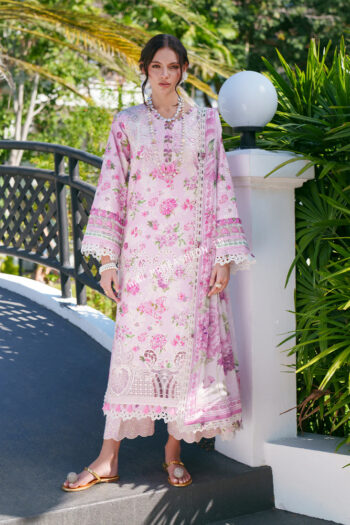 Printed Chikankari Lawn By AJR Couture ' 26 | Rumi