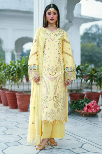 Gul Luxury Lawn By Mahnur ' 26 | G-14