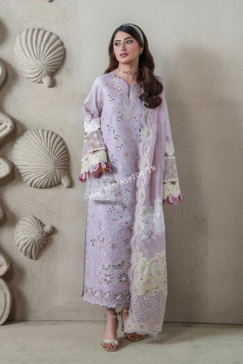 Saagar Luxury Festive Lawn By Aabyaan ' 26 | AL-01