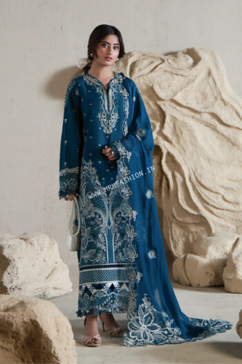 Saagar Luxury Festive Lawn By Aabyaan ' 26 | AL-09