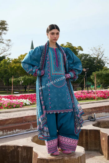 Aangan Prints With Chiffon Dupatta By Kahf ' 26 | KPS-04A