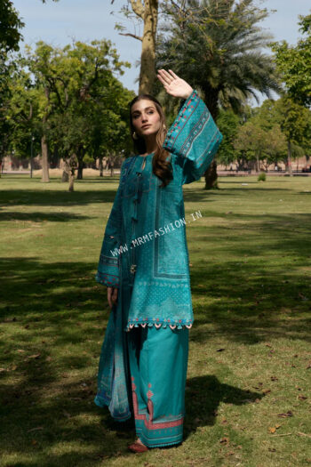 Aangan Prints With Chiffon Dupatta By Kahf ' 26 | KPS-05B