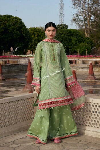 Aangan Prints With Chiffon Dupatta By Kahf ' 26 | KPS-06B