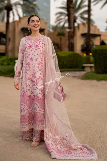 Aya Luxury Lawn By Faiza Saqlain ' 26 | Lamija