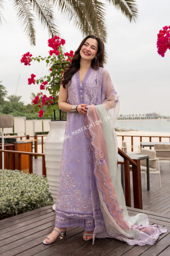 Aya Luxury Lawn By Faiza Saqlain ' 26 | Suela