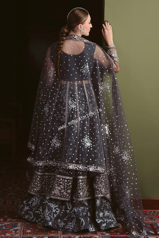 Elaya Luxury Chiffon Hand Embellishment By Nureh ' 26 | NEL-90 - Image 2